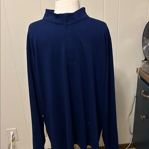 Nike cobalt blue Long Sleeve 1/4 zip Top
